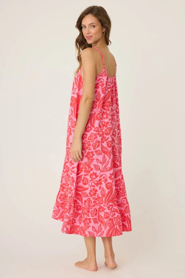 Bali Bay Floral Maxi Dress - Image 4