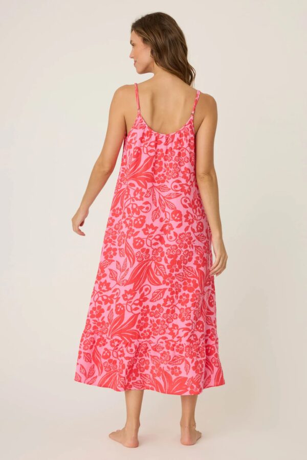 Bali Bay Floral Maxi Dress - Image 5