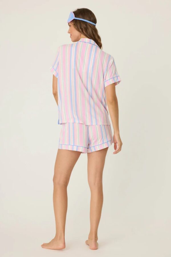 Bayside Dreams Pastel Striped PJ Set - Image 6