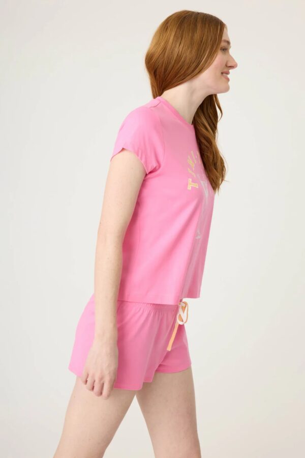Tini Time Graphic Short Sleeve Loungewear Set - Image 6