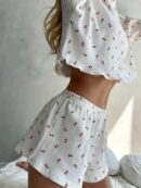 Printed Shorts Pajama Set for Women